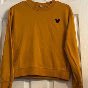 H&M Disney Mickey Mouse Neutral Sweater